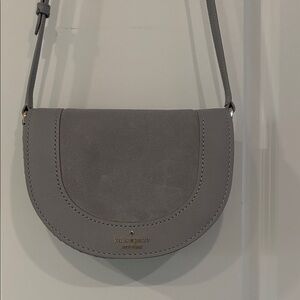 Kate Spade Elegant Gray Crossbody Bag